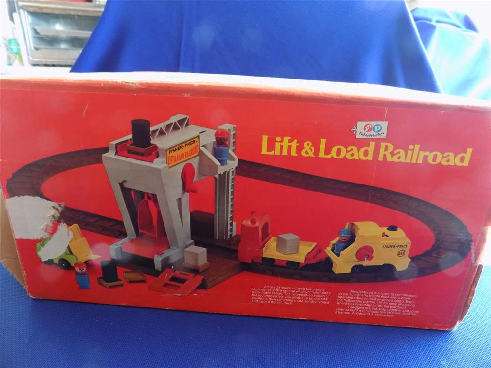 Fisher Price Little People #943 Lift and Load Railroad picture 2159