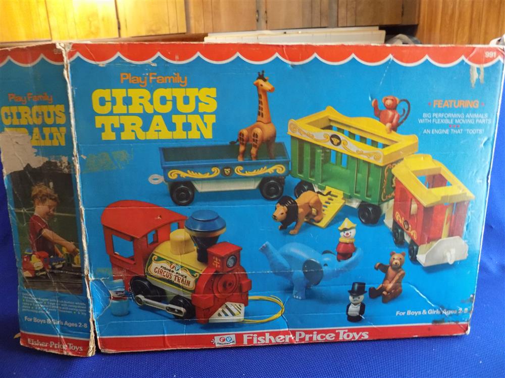 Fisher Price Little People Circus Train #991 Mint picture 3218