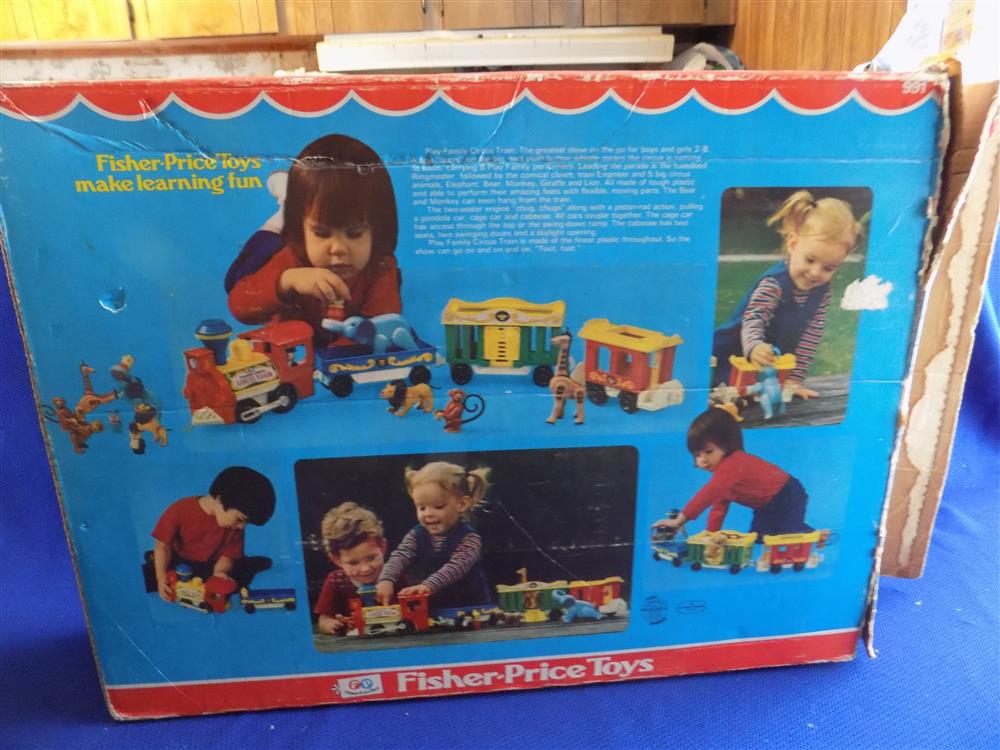 Fisher Price Little People Circus Train #991 Mint picture 3220