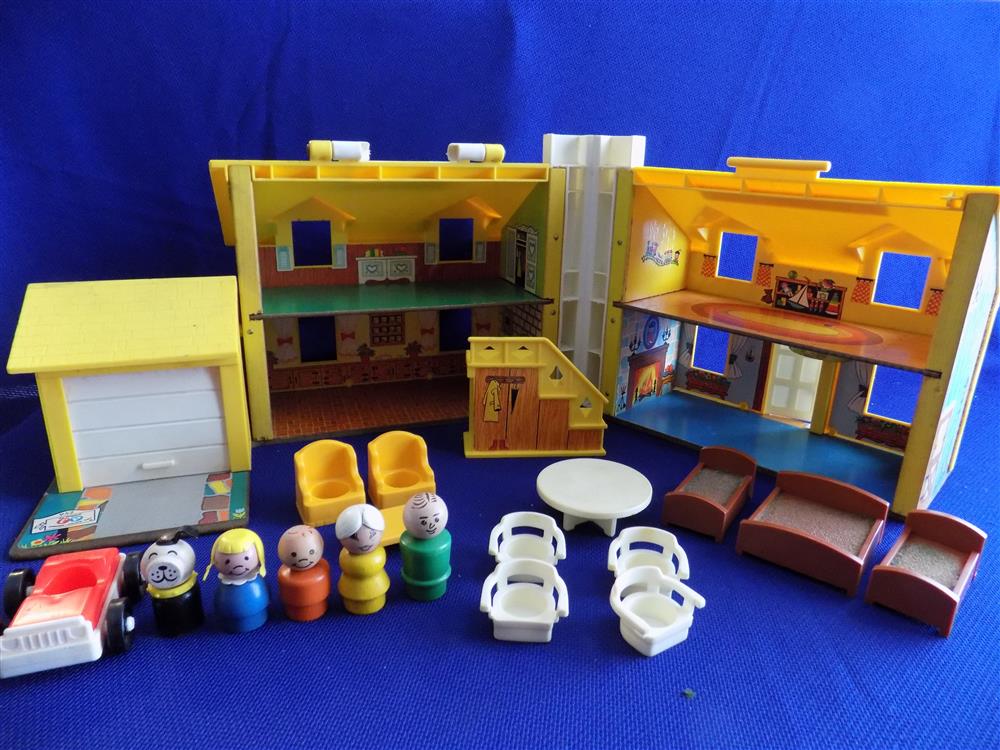 Fisher Price Little People Play Family Yellow House #952 Complete picture 4320