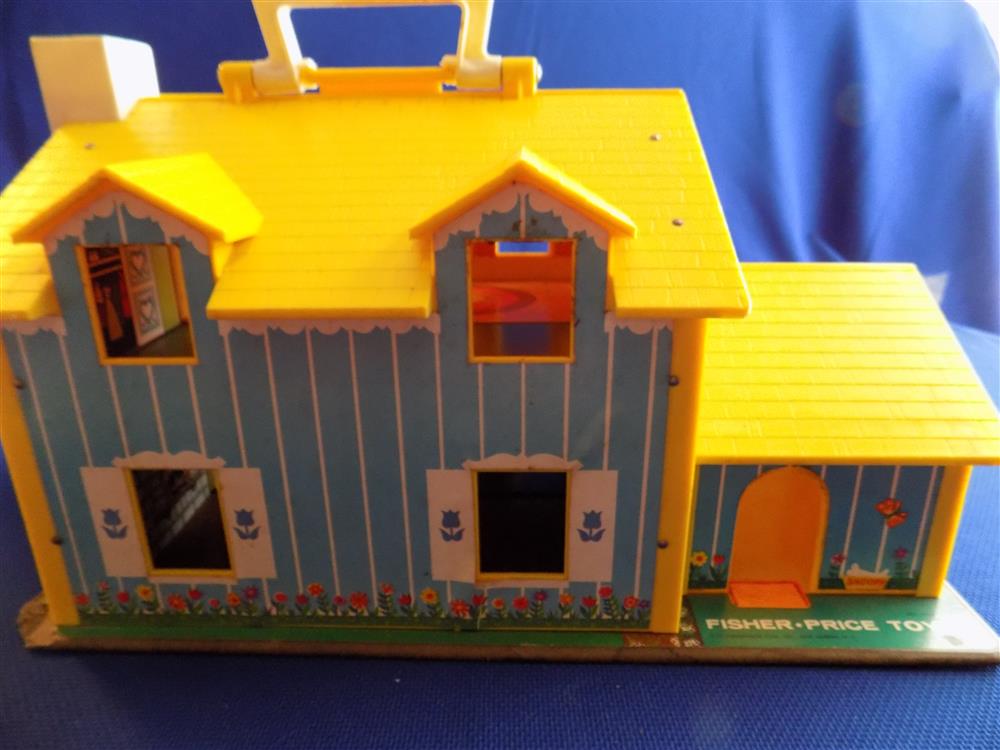 Fisher Price Little People Play Family Yellow House #952 Complete picture 4327