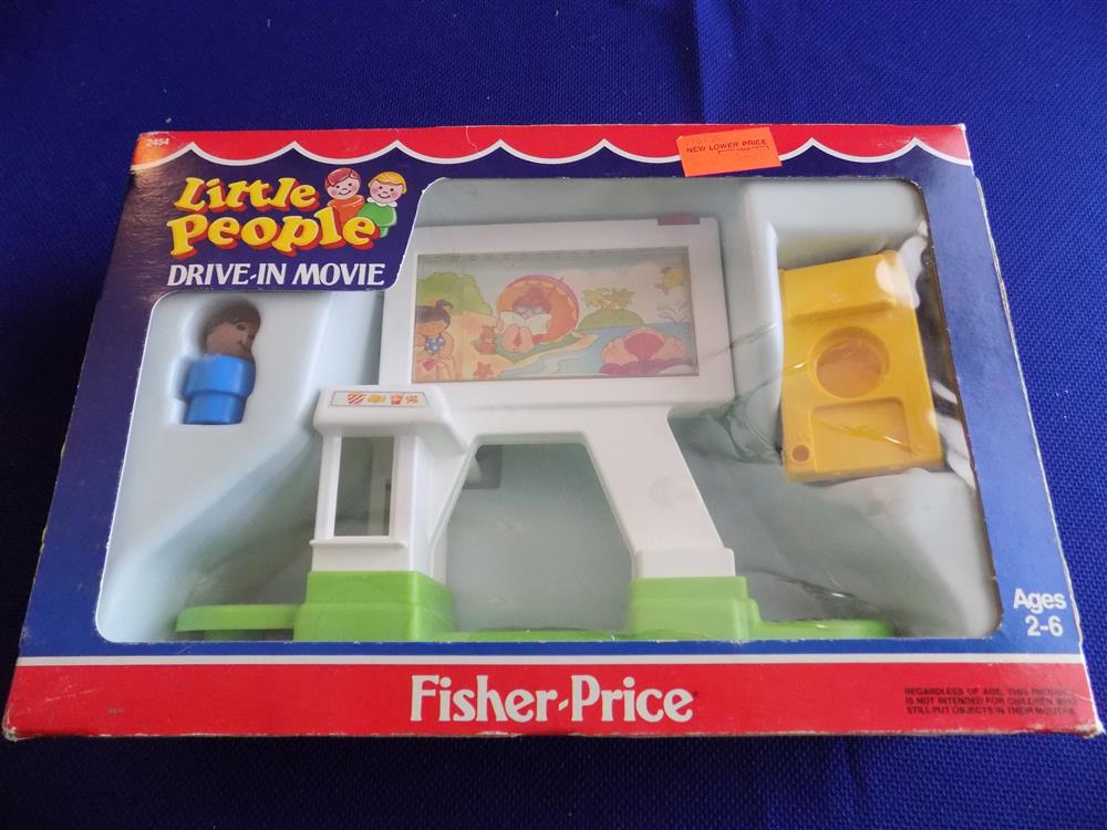 Fisher Price Little People Drive-In Movie #2454 Mint picture 4451
