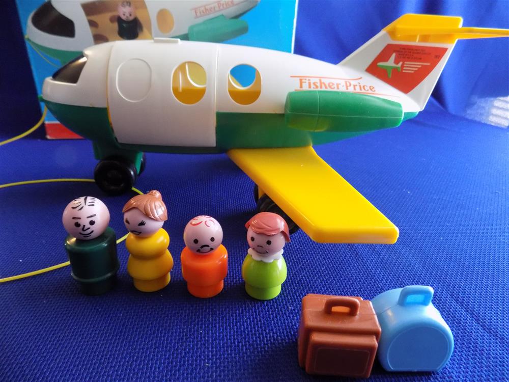 Fisher Price Little People Play Family Jetliner #182 Complete picture 4455