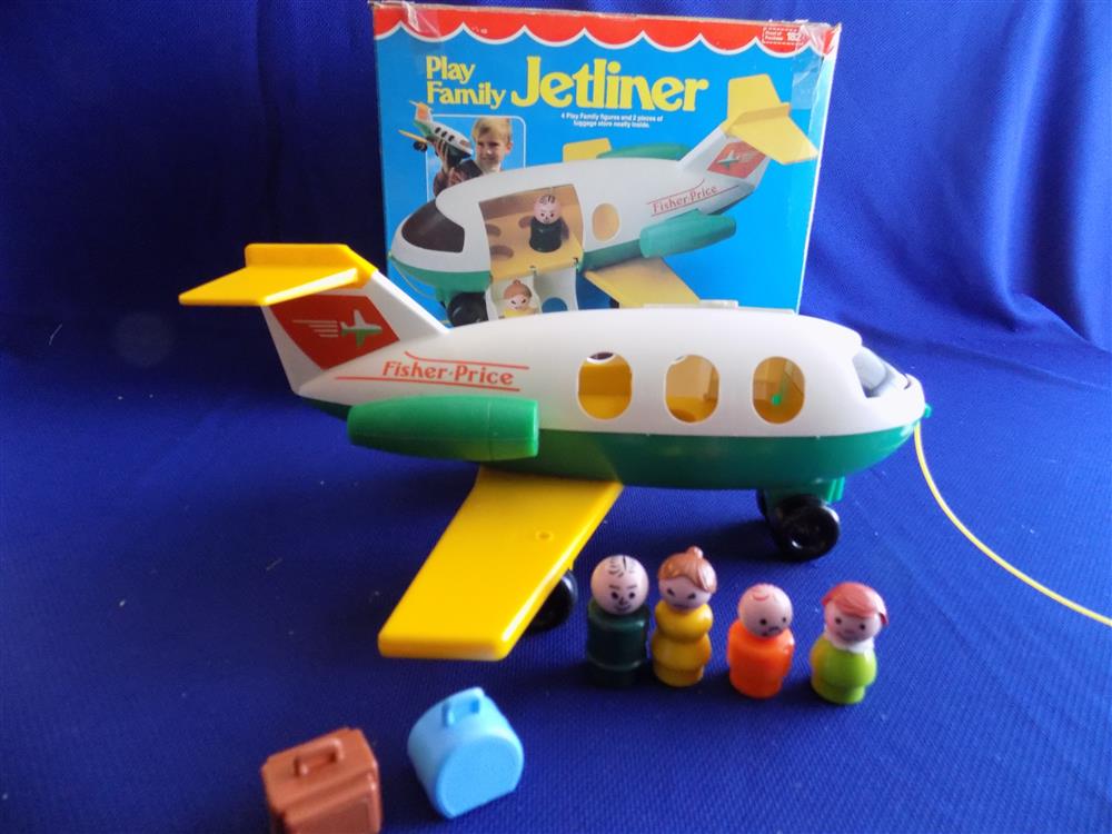 Fisher Price Little People Play Family Jetliner #182 Complete picture 4456
