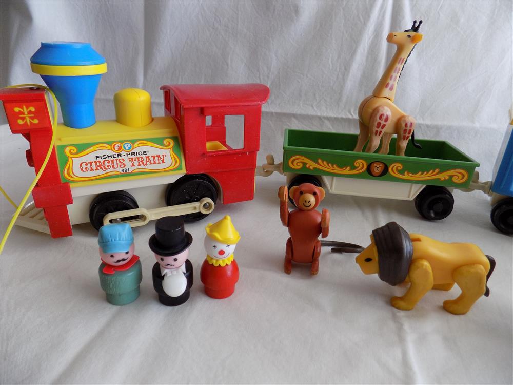 Fisher Price Little People Circus Train #991 Mint picture 3225