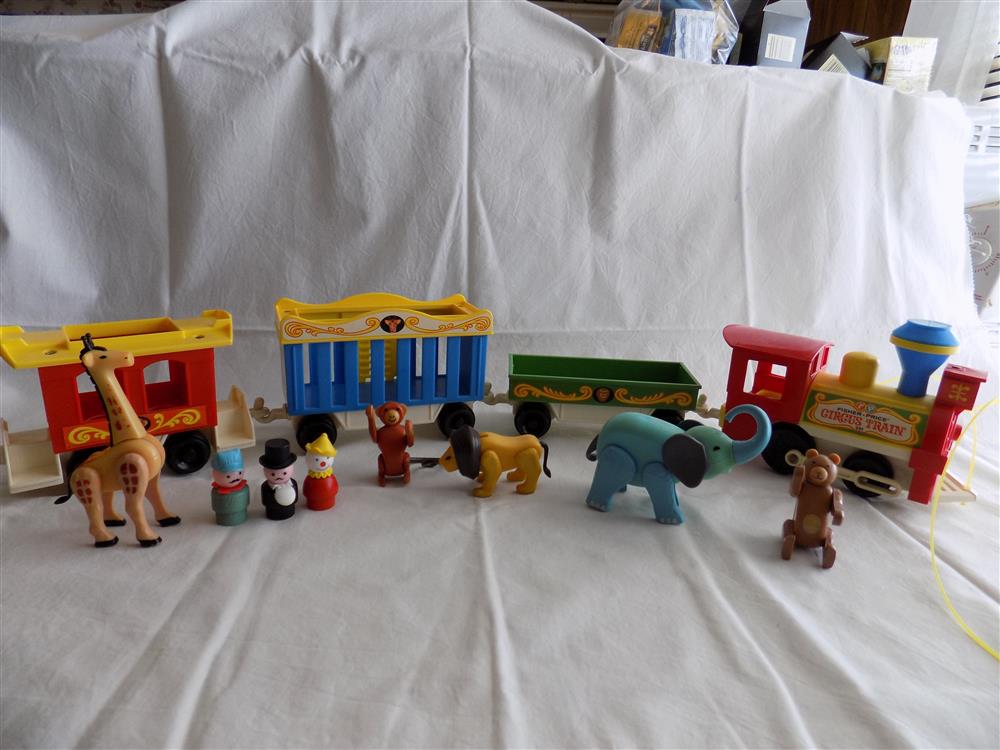 Fisher Price Little People Circus Train #991 Mint picture 3226