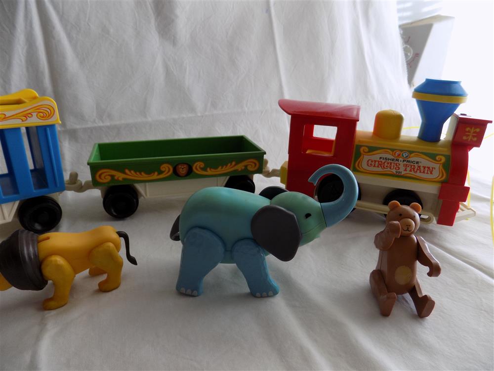 Fisher Price Little People Circus Train #991 Mint picture 3227