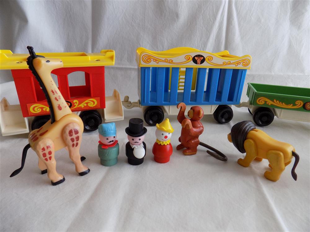 Fisher Price Little People Circus Train #991 Mint picture 3228