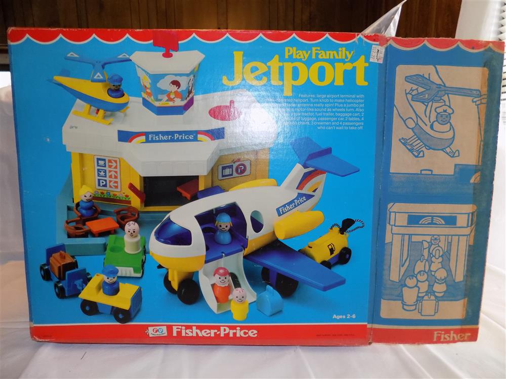 Fisher Price Little People Play Family Jetport Airport #933 Mint in Box picture 6611
