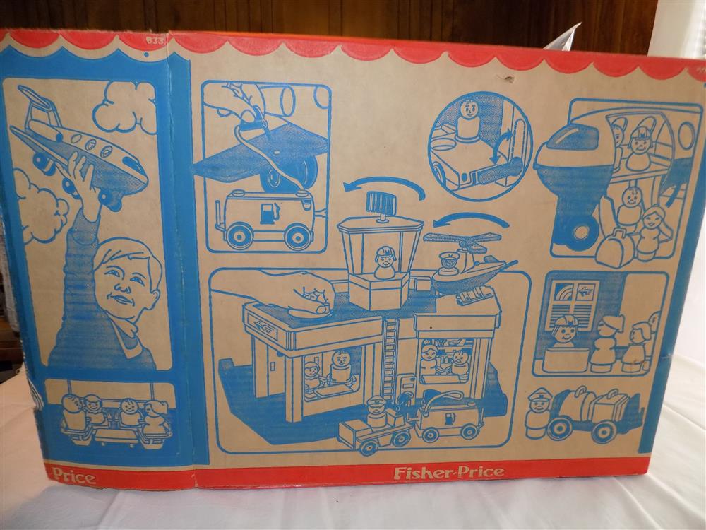 Fisher Price Little People Play Family Jetport Airport #933 Mint in Box picture 6613