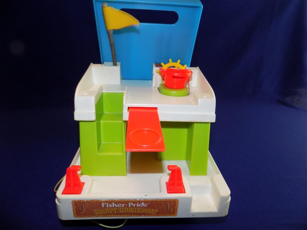 Fisher Price Little People Play Family Houseboat #985 Mint picture 5556