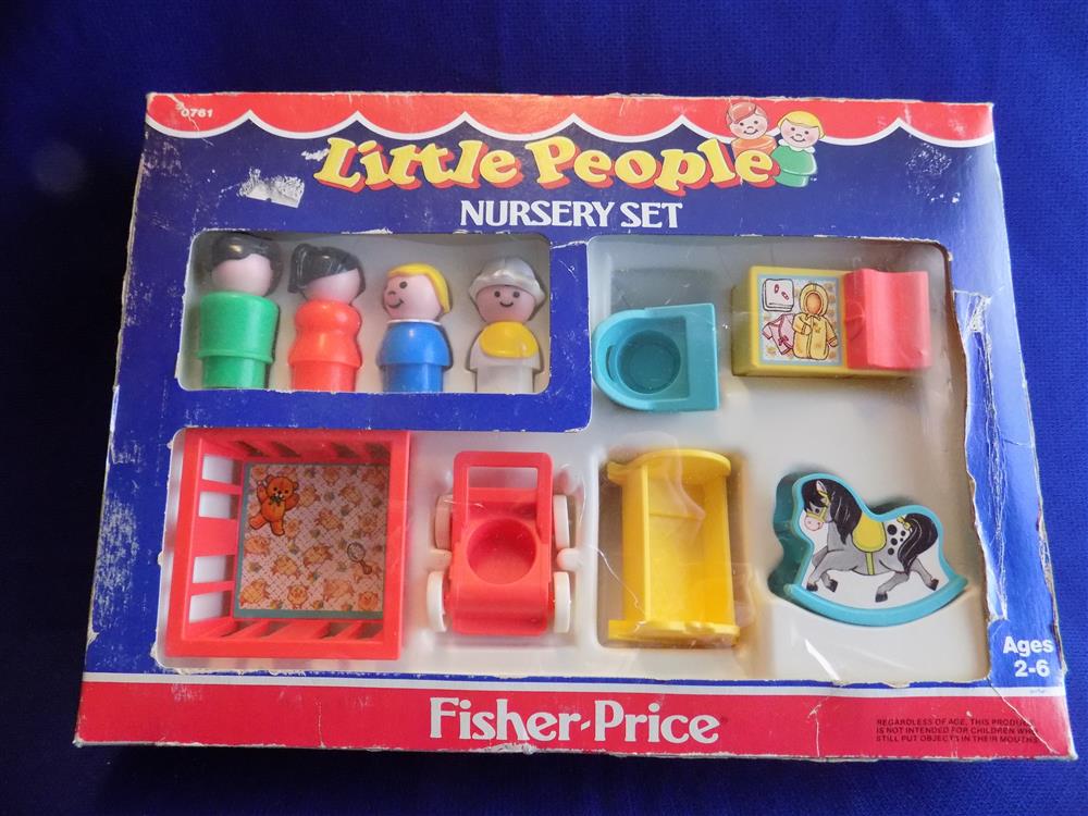 Fisher Price Little People Nursery Set #761 Sealed picture 5546