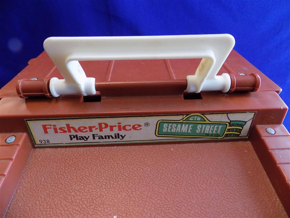 Fisher Price Play Family Sesame Street Village #938 Vintage Nearly Mint Set picture 5579
