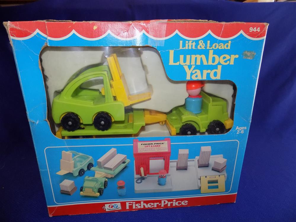 Fisher Price Lift & Load Lumber Yard #944 Sealed picture 6660