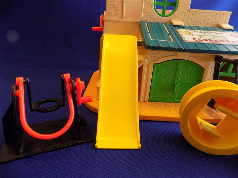 Fisher Price Little People Sesame Street Clubhouse #937 Vintage picture 5516