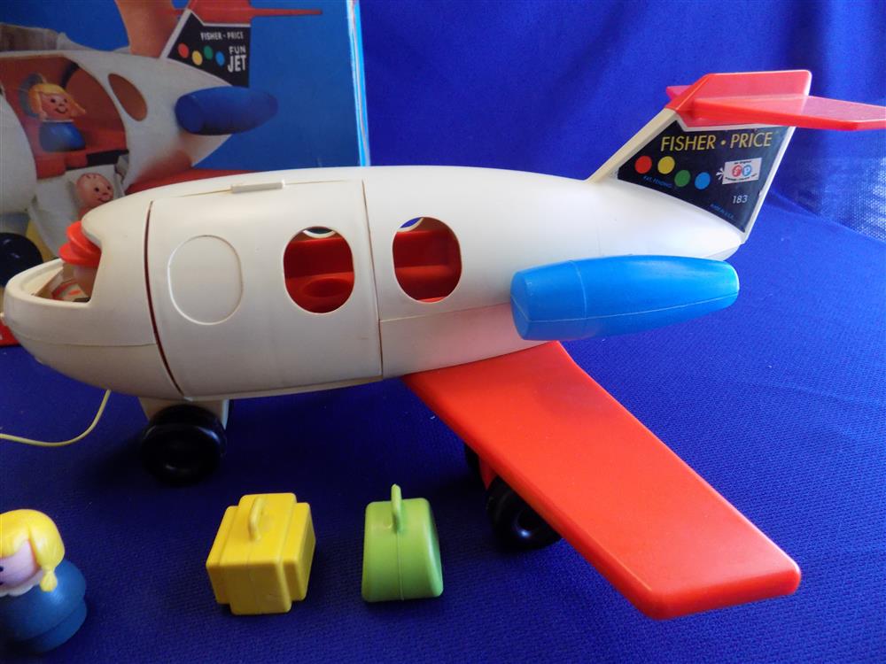 Fisher Price Play Family Fun Jet  #183 Mint picture 5531