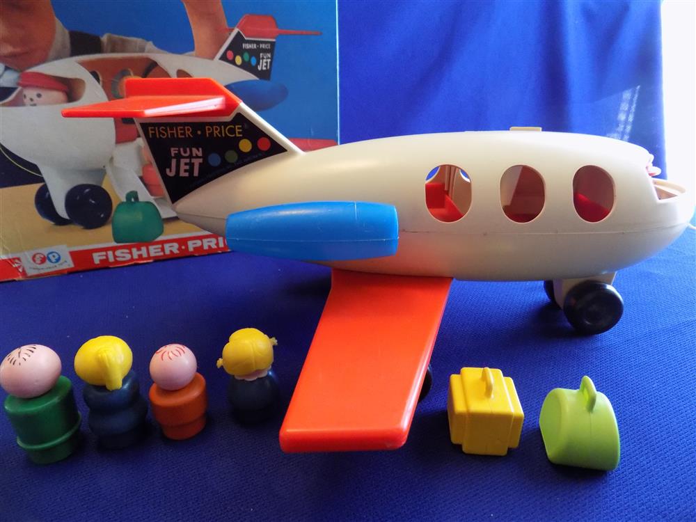 Fisher Price Play Family Fun Jet  #183 Mint picture 5532