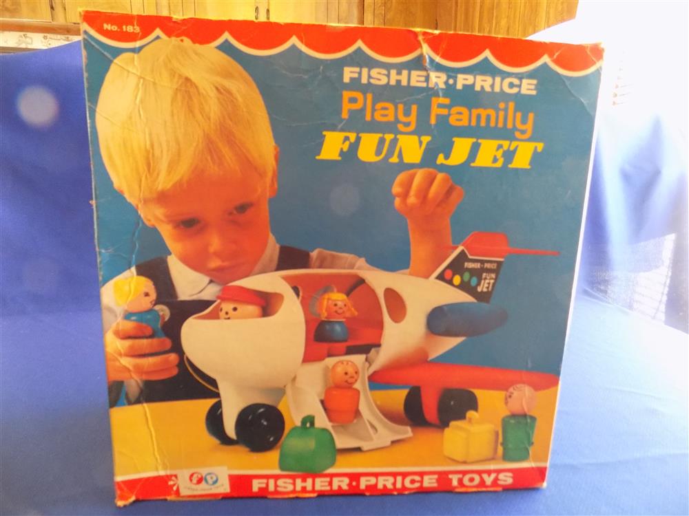 Fisher Price Play Family Fun Jet  #183 Mint picture 5534