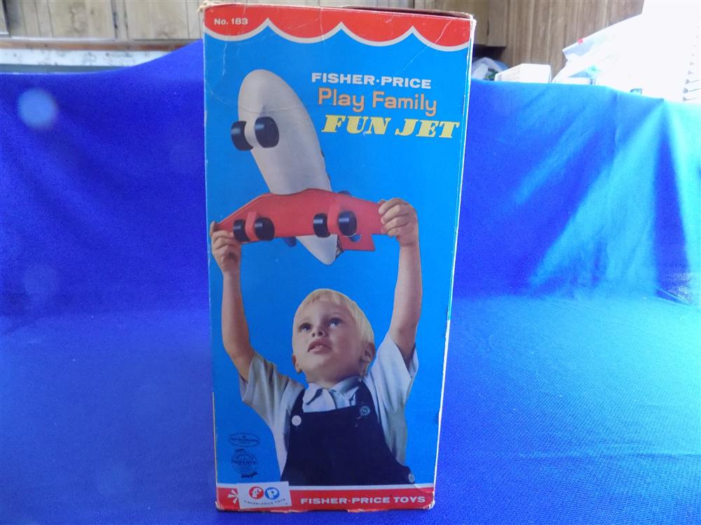 Fisher Price Play Family Fun Jet  #183 Mint picture 5535