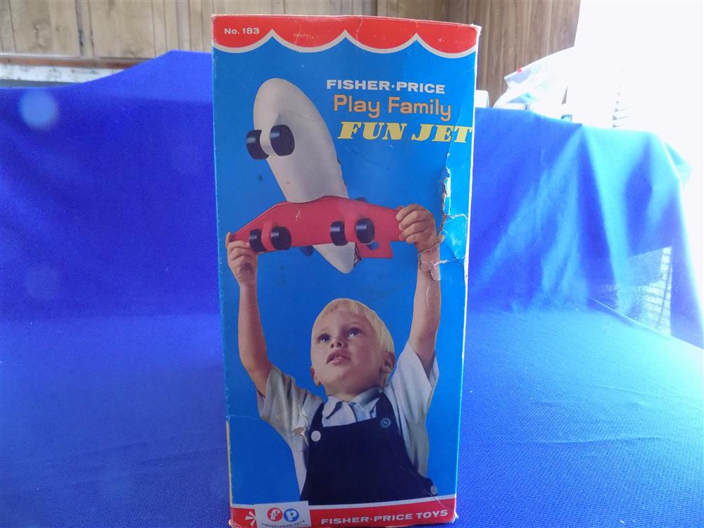 Fisher Price Play Family Fun Jet  #183 Mint picture 5537