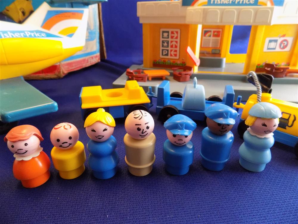 Fisher Price Little People Jetport Airport #933 Complete picture 5466