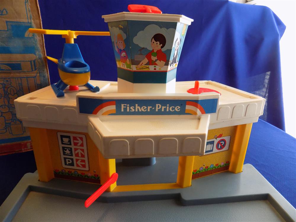Fisher Price Little People Jetport Airport #933 Complete picture 5474