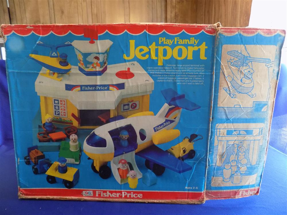 Fisher Price Little People Jetport  #933 Complete in box picture 5494