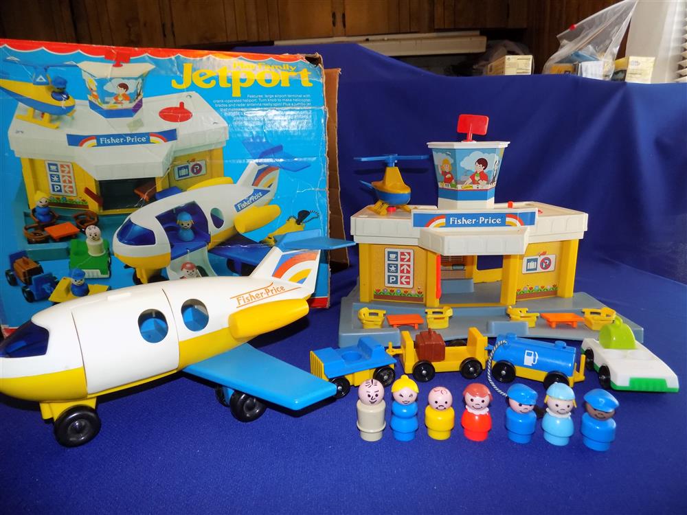 Fisher Price Little People Jetport  #933 Complete in box picture 5484
