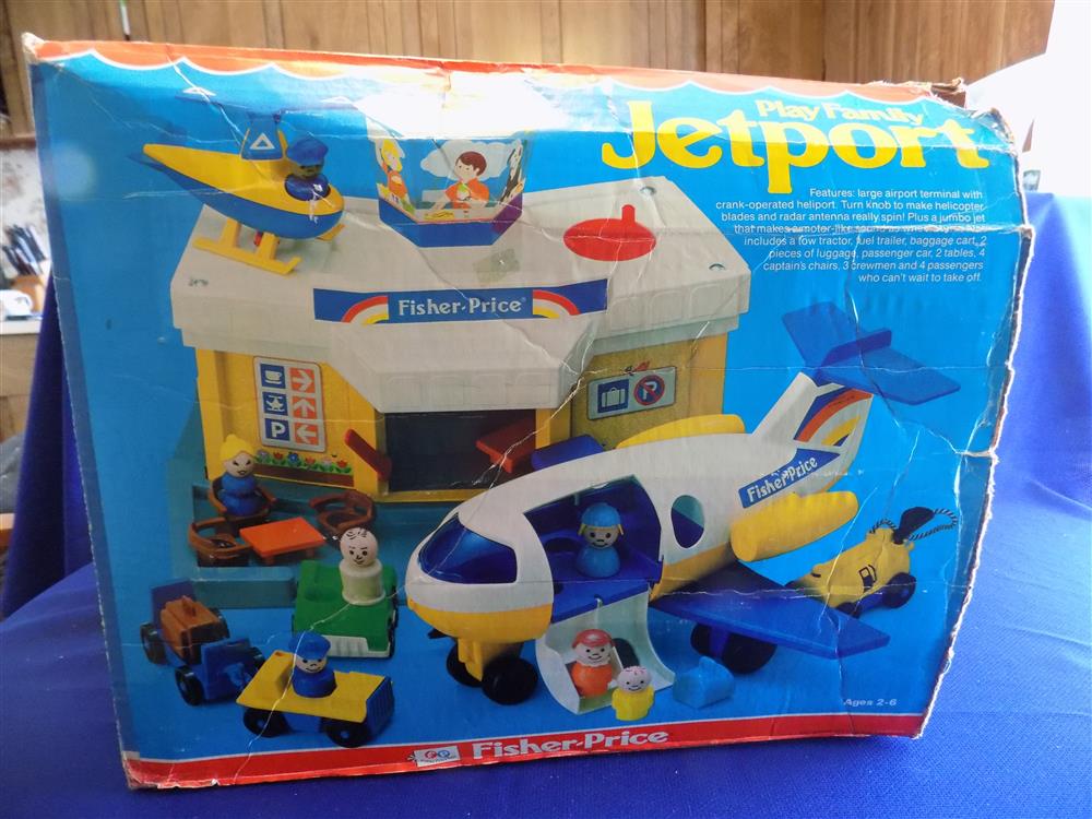 Fisher Price Little People Jetport Airport #933 Complete picture 5478