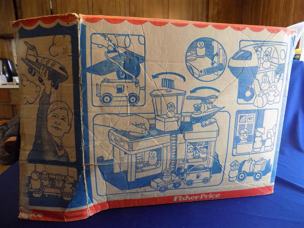 Fisher Price Little People Jetport Airport #933 Complete picture 5479