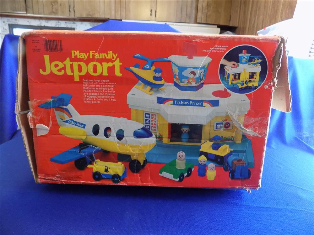 Fisher Price Little People Jetport Airport #933 Complete picture 5481