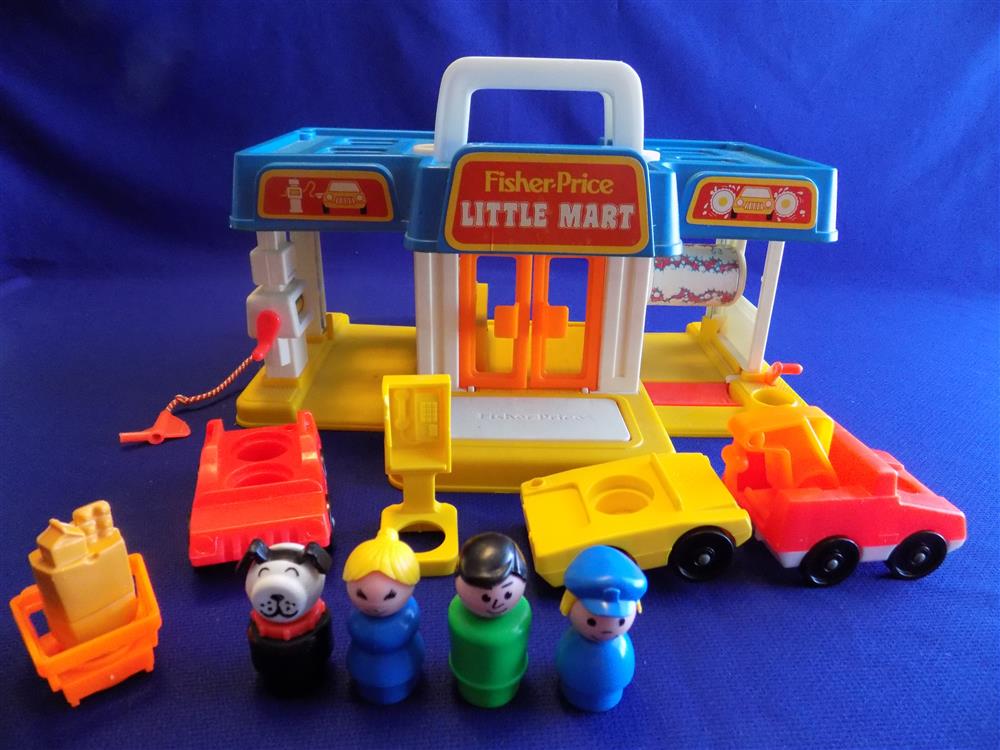 Fisher Price Little People Little Mart Car Wash #2580 picture 7667