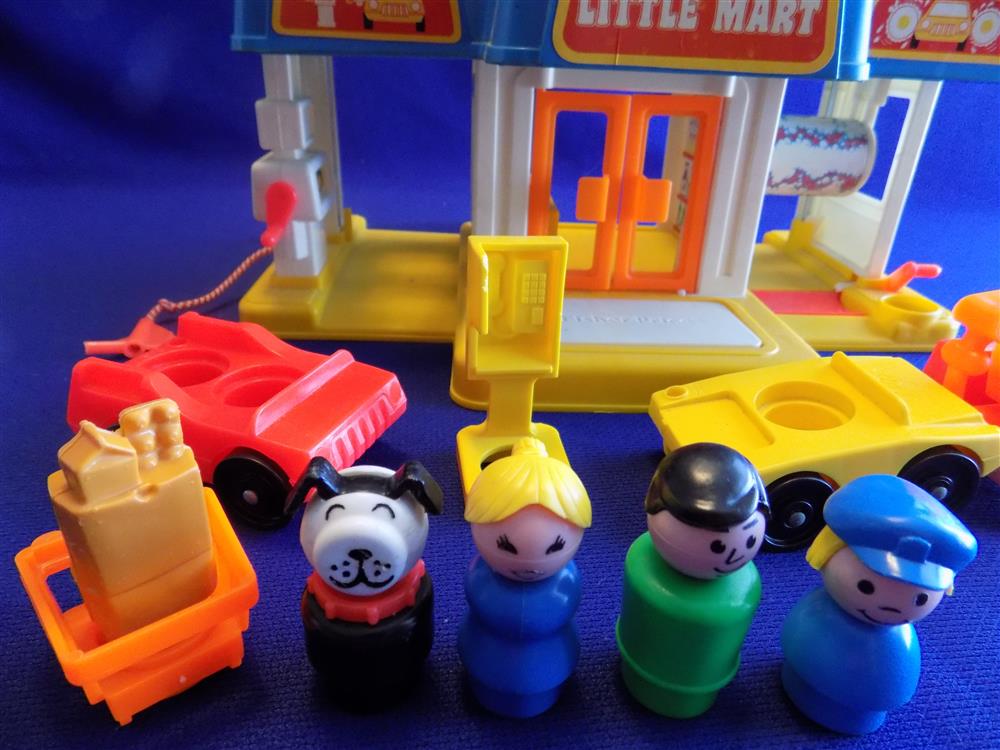 Fisher Price Little People Little Mart Car Wash #2580 picture 7669
