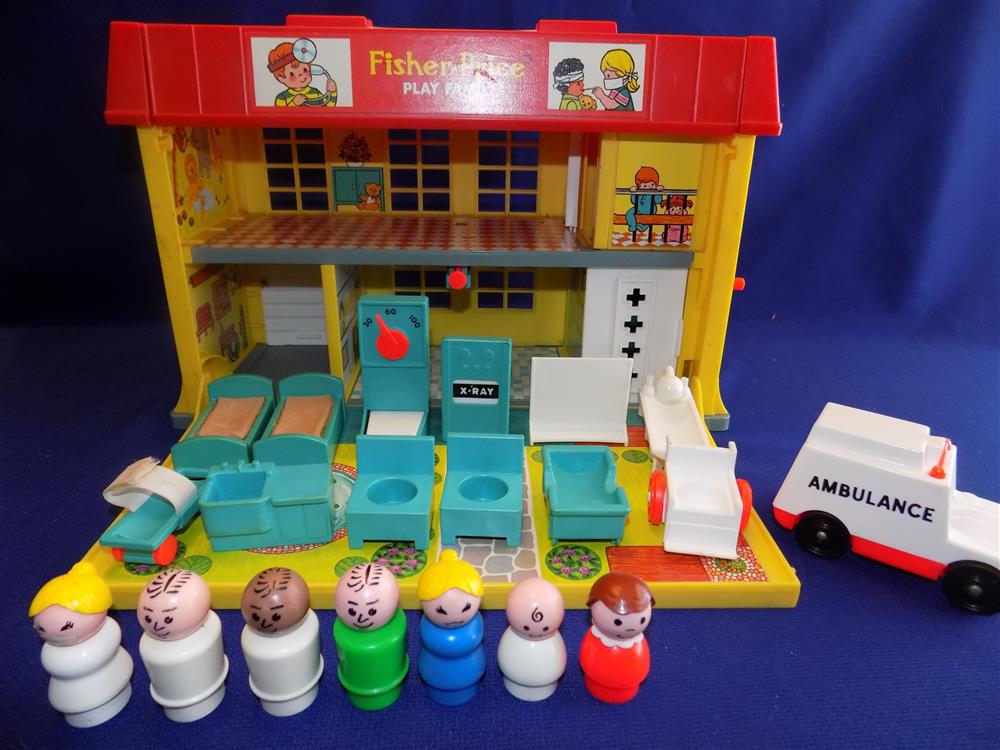 Fisher Price Little People Childrens Hospital #931 Vintage picture 7744