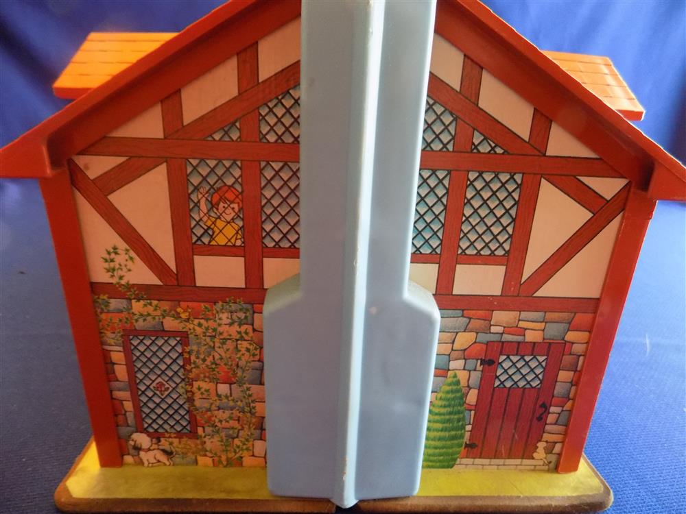 Fisher Price Little People Brown Tudor House #952 Vintage complete set picture 14143
