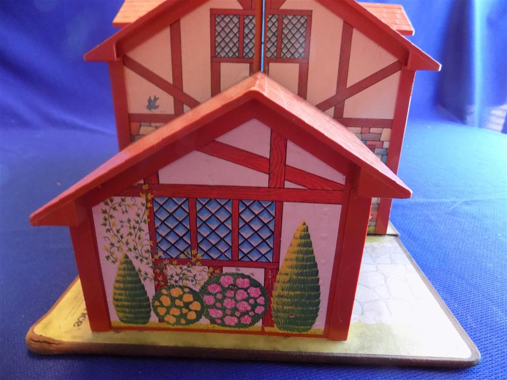 Fisher Price Little People Brown Tudor House #952 Vintage complete set picture 14145