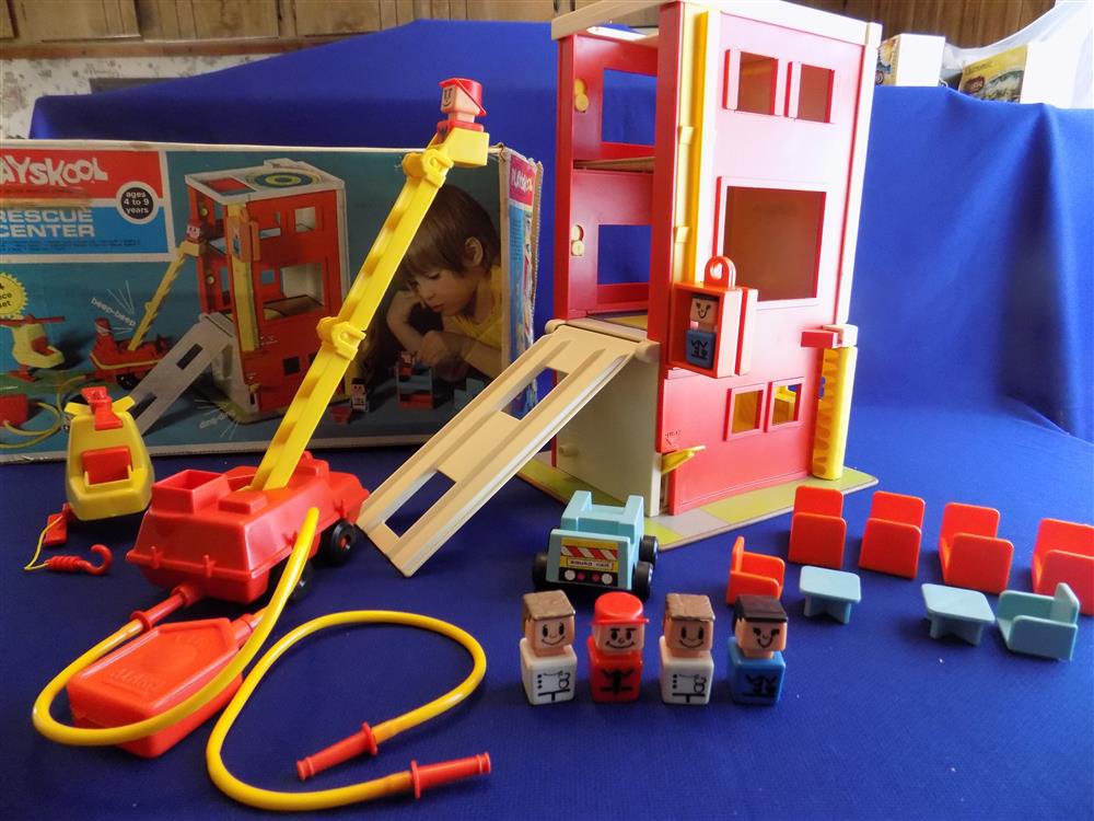 Playskool Rescue Center #470 Fire And Police Station picture 7755