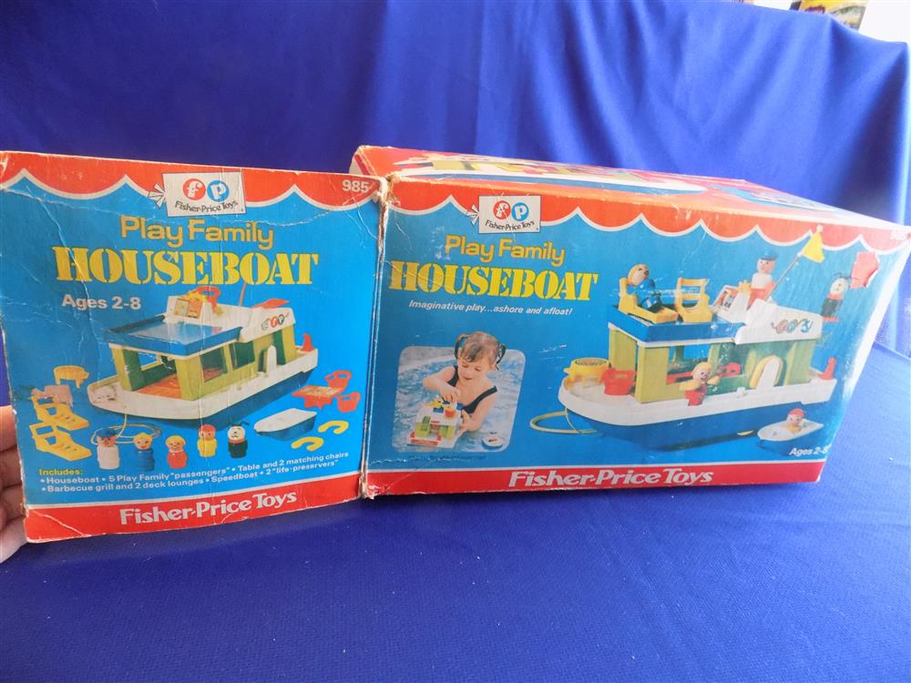 Fisher Price Little People Play Family #985 Houseboat picture 8783