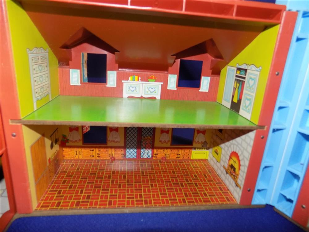 Fisher Price Little People Play Family Brown Tudor House #952 Excellent with box picture 8845