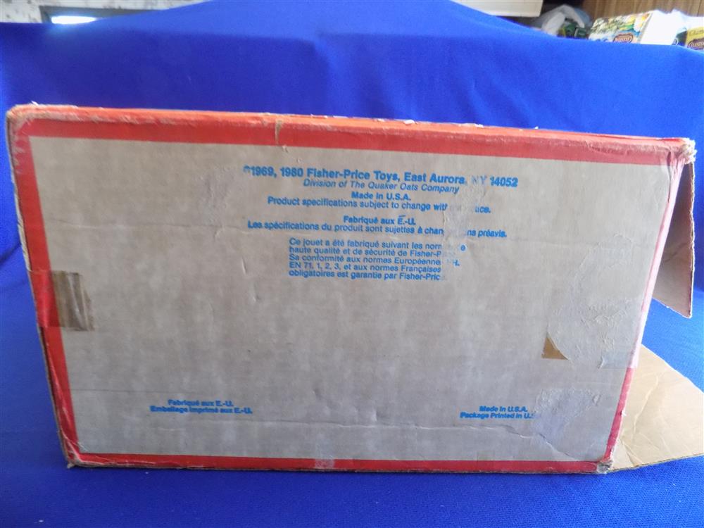 Fisher Price Little People Play Family Brown Tudor House #952 Excellent with box picture 8858