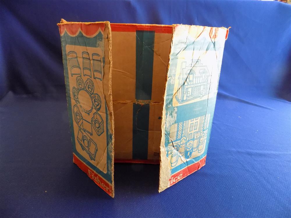 Fisher Price Little People Play Family Brown Tudor House #952 Excellent with box picture 8860