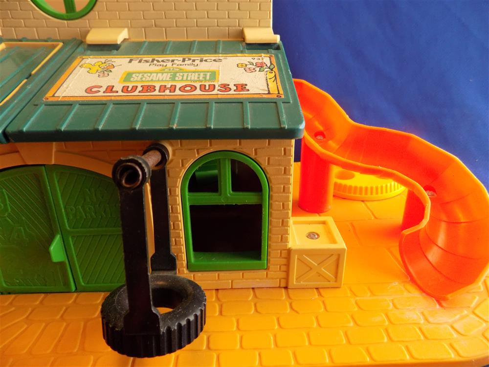Fisher Price Little People Sesame Street Clubhouse #937 Complete picture 9862