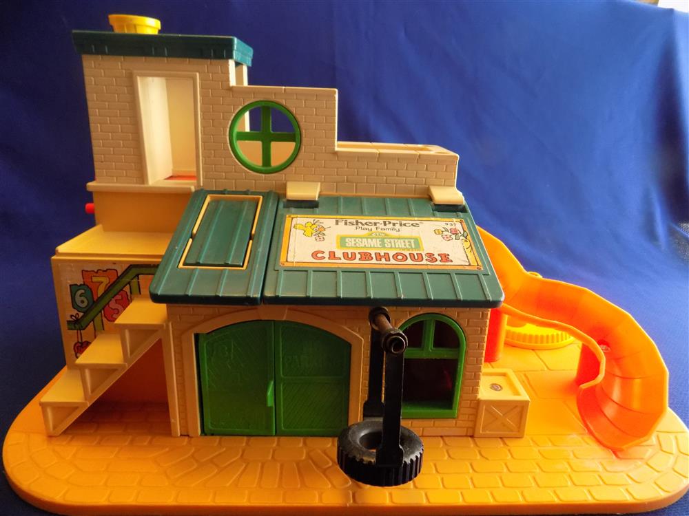 Fisher Price Little People Sesame Street Clubhouse #937 Complete picture 9864