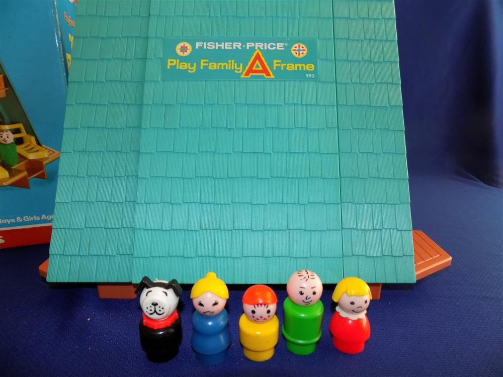 Fisher Price Little People A Frame House #990 Mint in Box picture 9876