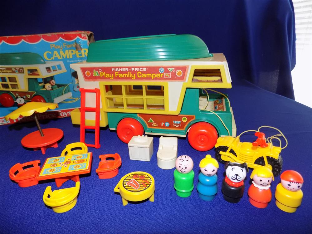 Fisher Price Little People Camper #994 Complete in Box picture 10951