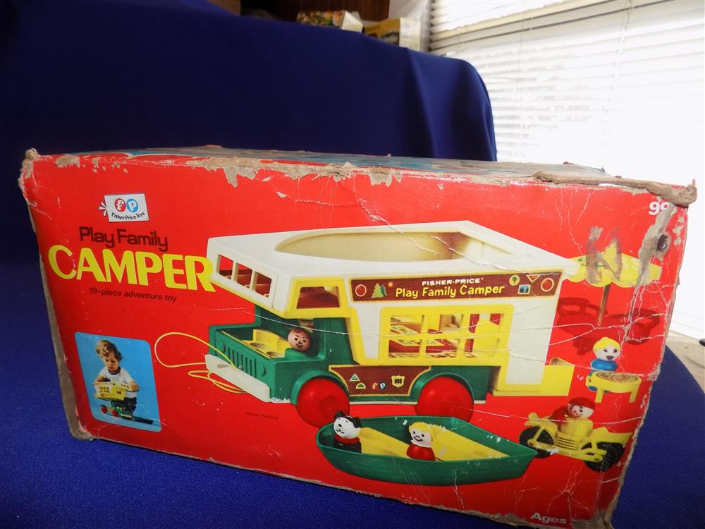 Fisher Price Little People Camper #994 Complete in Box picture 10966