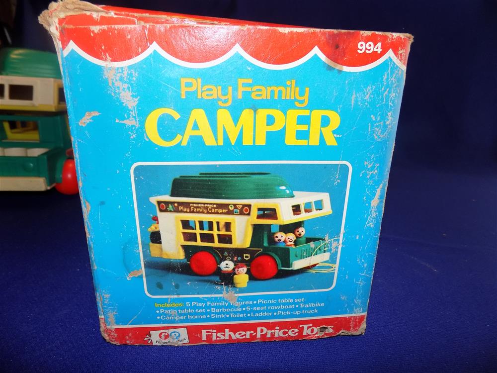 Fisher Price Little People Camper #994 Complete in Box picture 10968