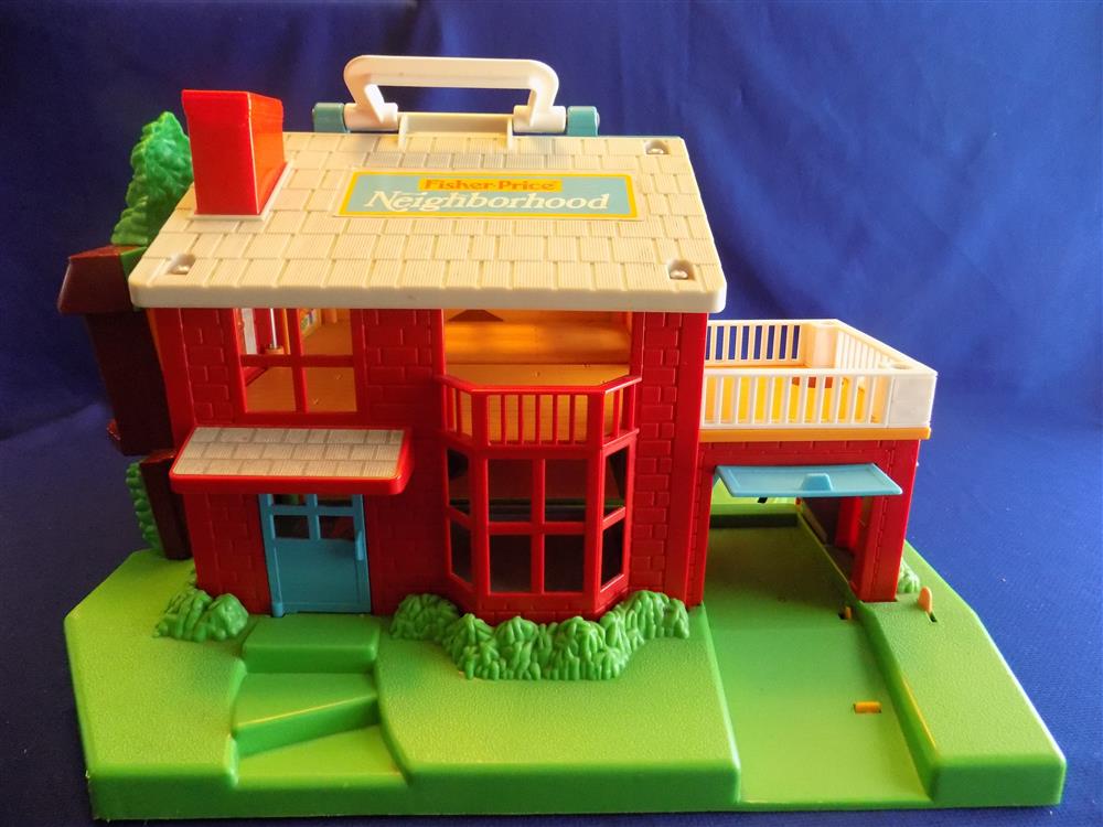 Fisher Price Little People Neighborhood House Set #2551 mint in box picture 10997