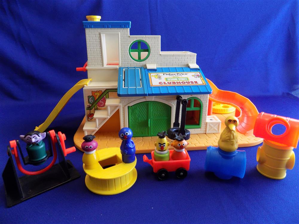 Fisher Price Sesame Street Clubhouse #937 Complete picture 11022