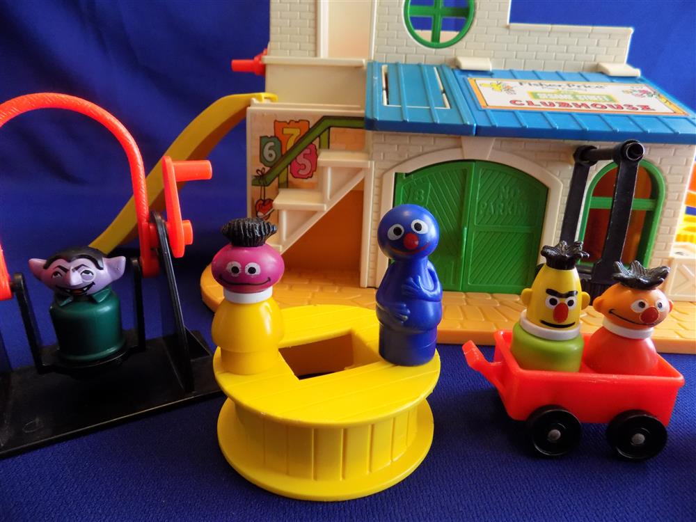 Fisher Price Sesame Street Clubhouse #937 Complete picture 11024